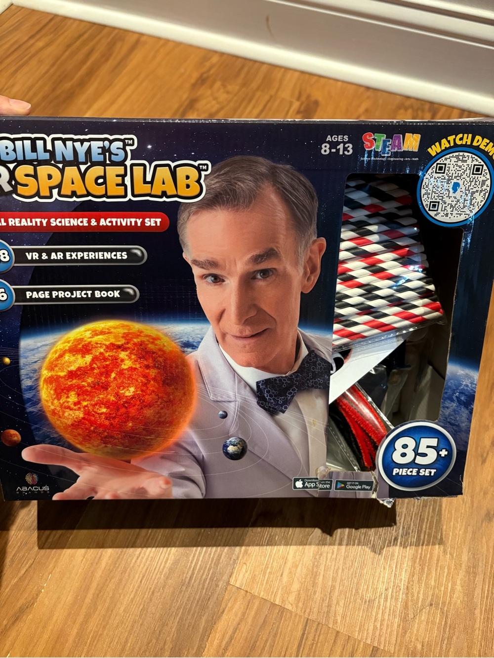 Bill Nye’s Outer Space Lab Science & Activity Set - Blue/White/Red